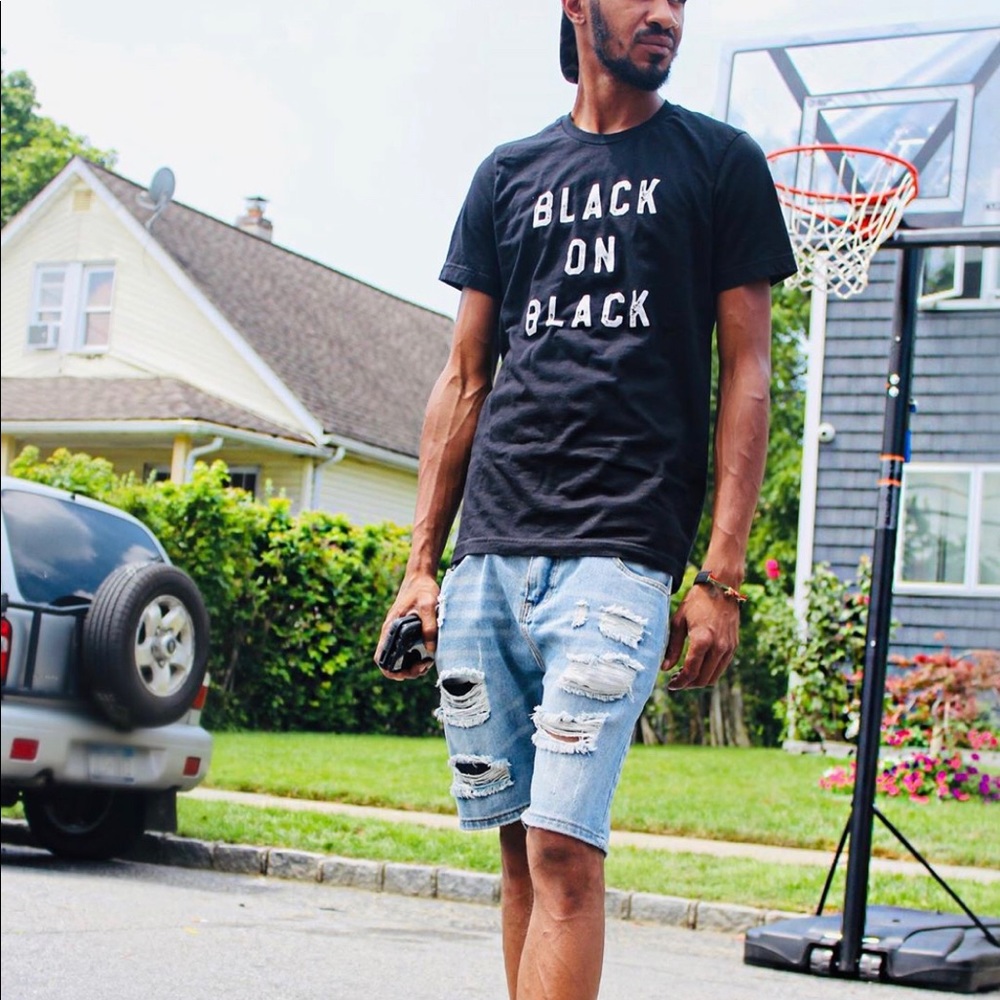Black On Black Shirt